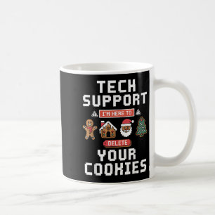 Lustiger Tech-Support hier um Cookies zu löschen W Kaffeetasse