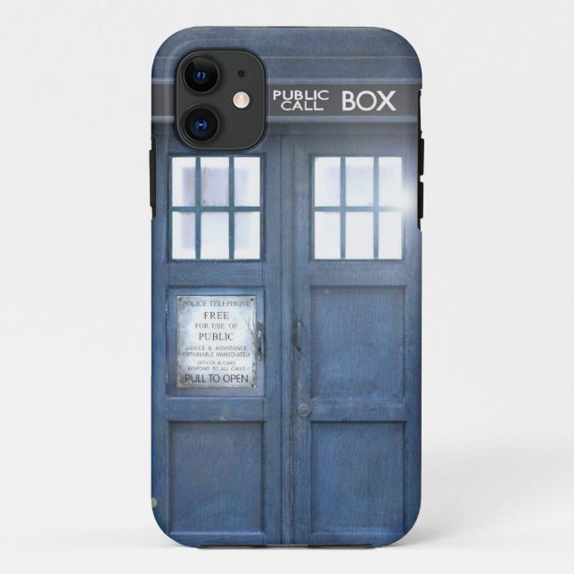 Lustiger Telefonzelle iPhone 5 Fall Case-Mate iPhone Hülle (Rückseite)