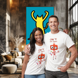 Lustiger Tennis-Skelett   Kann nicht. Habe Tennis. T-Shirt