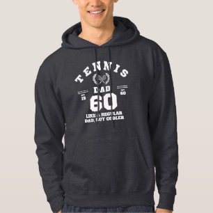 Lustiger Tennis-Vater Sport Est. 1960 Hoodie