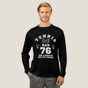 Lustiger Tennis-Vater Sport Est. 1976 Tri-Blend Shirt