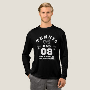 Lustiger Tennis-Vater Sport Est. 2008 Tri-Blend Shirt