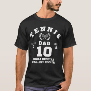 Lustiger Tennis-Vater Sport Est. 2010 T-Shirt