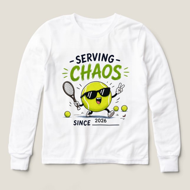 Lustiger Tennisspruch (Design Vorderseite)