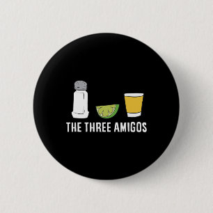 Lustiger Tequila-Liebe Cinco De Mayo Tequila Salz Button