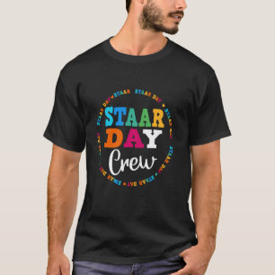 Lustiger Test STAAR Tag Crew-Modus An Lehrer-Teste T-Shirt
