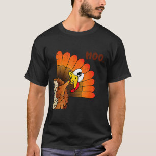 Lustiger Thanksgiving Süßer Truthahn Muh Ich Bin E T-Shirt