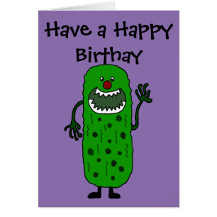 Lustiger Tickle-Monster-Cartoon