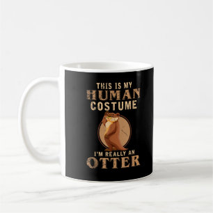 Lustiger Tierkostüm-Zoo-Wärter Kaffeetasse