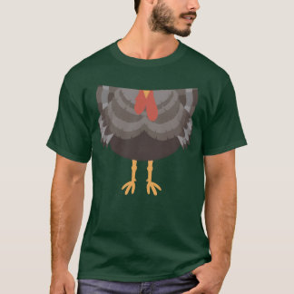 Lustiger Tierstraußkostüm für Halloween-Freund T-Shirt