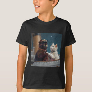 Lustiger Titanic-Film Katzen-Meme Rms Kreuzfahrtsc T-Shirt