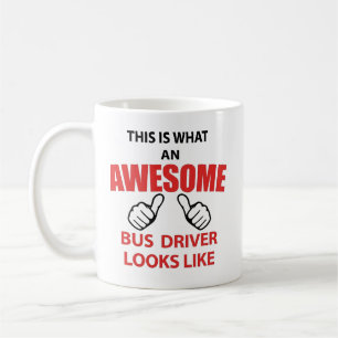 Lustiger toller Busfahrer Dankeschön-Geschenktasse Kaffeetasse