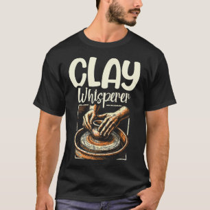 Lustiger Tonflüsterer-Ton-Keramik-Design A T-Shirt