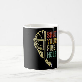 Lustiger Torwart beim Eishockey - Schließ deine Fü Kaffeetasse