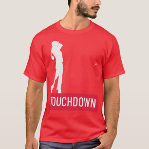 Lustiger Touchdown Golf Golfer Golfspieler Graphic T-Shirt