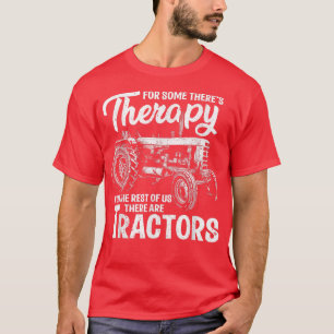 Lustiger Traktor Farmer Therapie Vintage Farm Trak T-Shirt