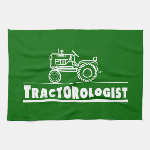 Lustiger Traktor Handtuch