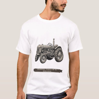 Lustiger Traktor "Pflügt durch meine Gefühle" T-Shirt