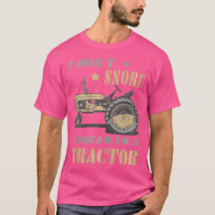 Lustiger Traktor Schnarchen Ich Schnarche Nicht Ic T-Shirt
