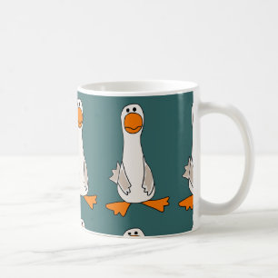 Lustiger trauriger Gans-Cartoon Tasse