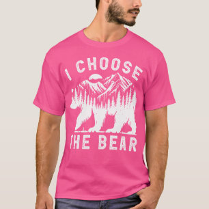 Lustiger Trend Ich wähle den Bären 2024 Bär im  T-Shirt