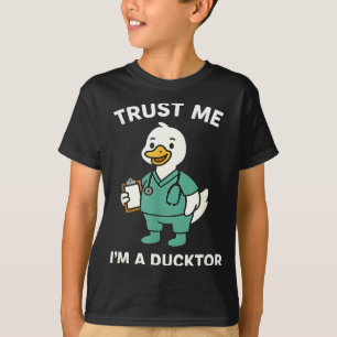 Lustiger Treue einem Entenarzt medizinischer Wortw T-Shirt