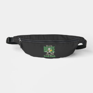 Lustiger Tropfhund-Geld-Zitat Bauchtasche