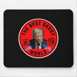 Lustiger Trump - Bester Papa der Welt Mousepad