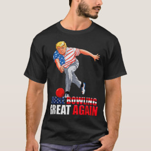 Lustiger Trump Bowling macht Bowling wieder großar T-Shirt