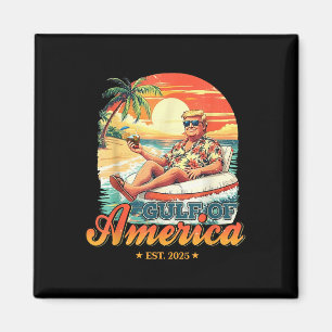 Lustiger Trump Golf Von USA Amerika Est 2025 Magnet