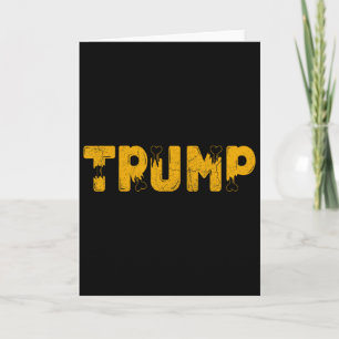 Lustiger Trump Halloween Gruseliger Trump Kostüm M Karte