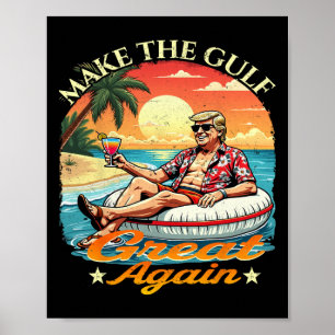 Lustiger Trump Mach den Golf wieder großartig Trum Poster
