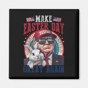 Lustiger Trump macht Ostern wieder großartig Bunny Magnet