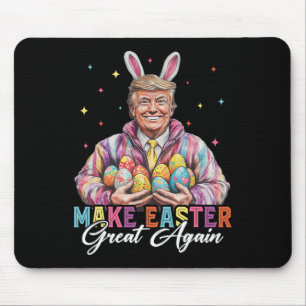 Lustiger Trump macht Ostern wieder großartig Bunny Mousepad