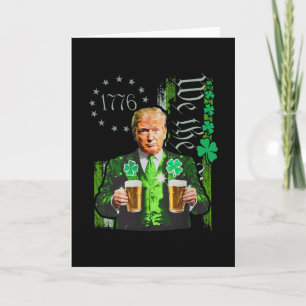 Lustiger Trump macht St. Patrick's Day wieder groß Karte