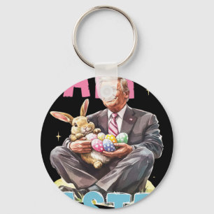 Lustiger Trump Ostern Hase Eier Frohe Ostern Schlüsselanhänger