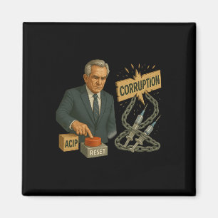 Lustiger Trump Robert Kennedy Jr. Gesamte Cdc Meme Magnet