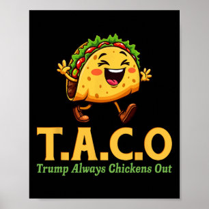 Lustiger Trump Taco Trump kneift immer 11  Poster