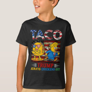 Lustiger Trump Taco Trump kneift immer _24  T-Shirt