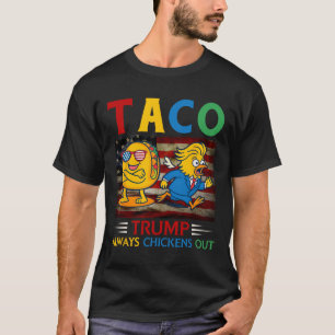 Lustiger Trump Taco Trump kneift immer 30 T-Shirt