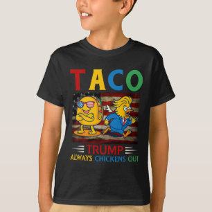 Lustiger Trump Taco Trump kneift immer 30  T-Shirt