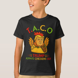 Lustiger Trump Taco Trump kneift immer _6  T-Shirt