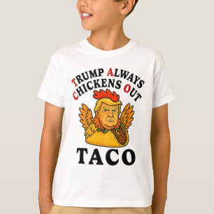 Lustiger Trump Taco Trump kneift immer _7 T-Shirt