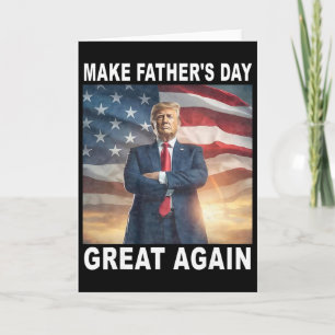 Lustiger Trump Vater macht den Vatertag wieder gro Karte