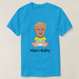 Lustiger Trumpf "Mann-Baby " T-Shirt