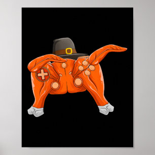 Lustiger Truthahn Gamer Jungen Kinder Jugendliche  Poster
