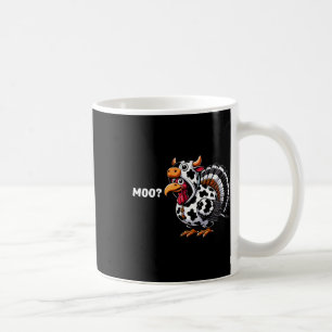 Lustiger Truthahn Moo Thanksgiving 1  Kaffeetasse