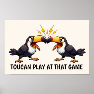 Lustiger Tukan Poster