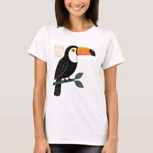 Lustiger Tukant-Wortwitz-Schnabel, weil er lustig T-Shirt