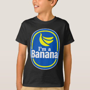 Lustiger tut so als ob ich ein Bananen Halloween-K T-Shirt